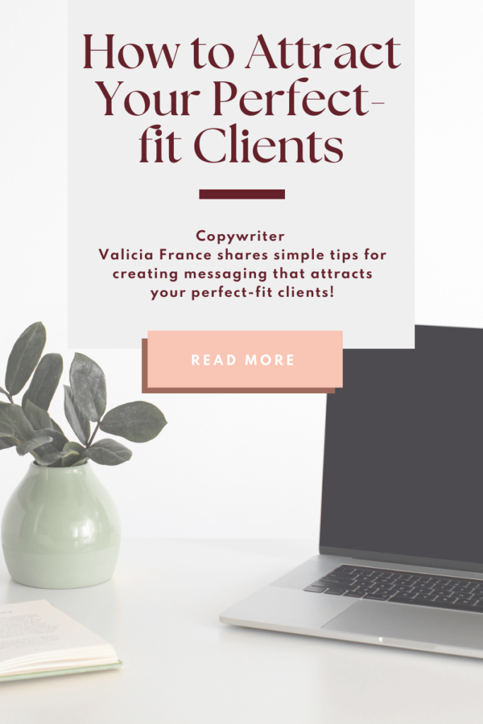 Post on how to attract your perfect-fit clients